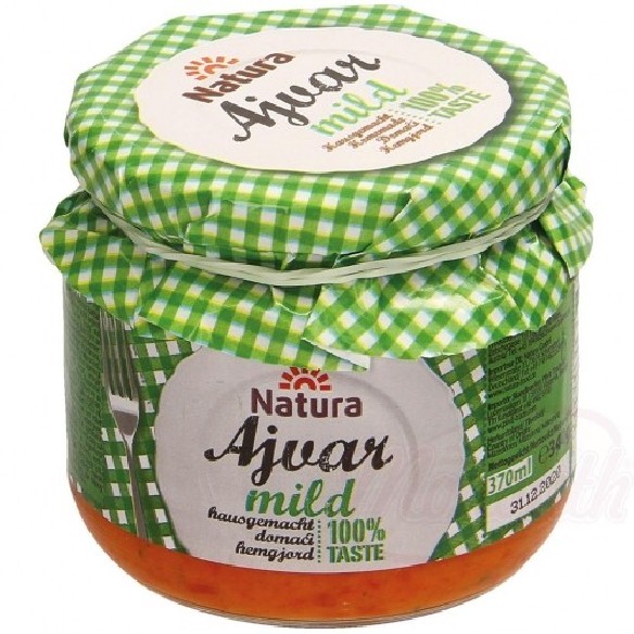 Ajvar Suave Casero 370gr "NATURA"