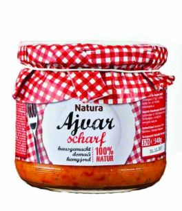 Ajvar Picante Casero 370gr "NATURA"