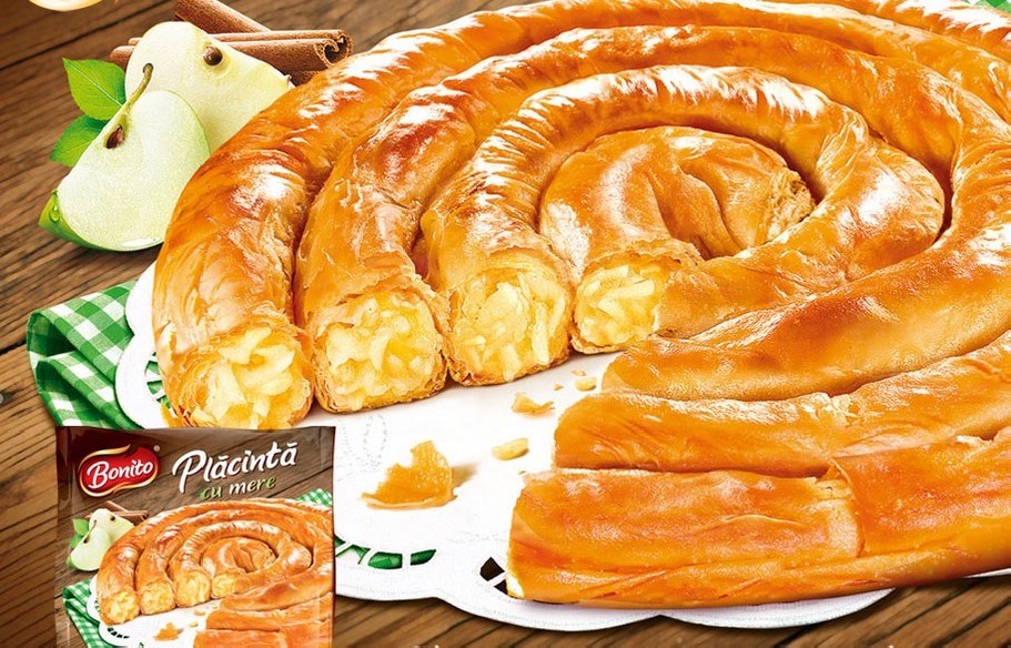 Pita de manzana CONGELADO  800gr "Bonito"