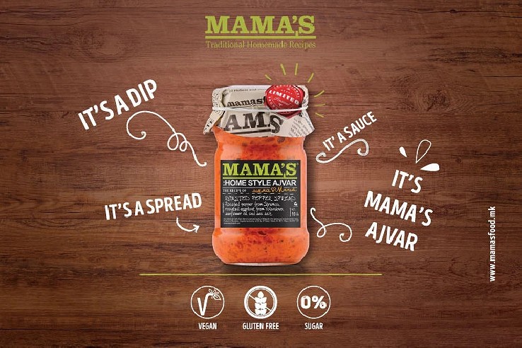 Ajvar Suave Casero "MAMA'S" 290ml