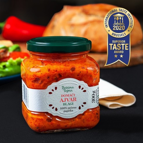 Ajvar Suave Casero "BAKINA TAJNA" 200gr