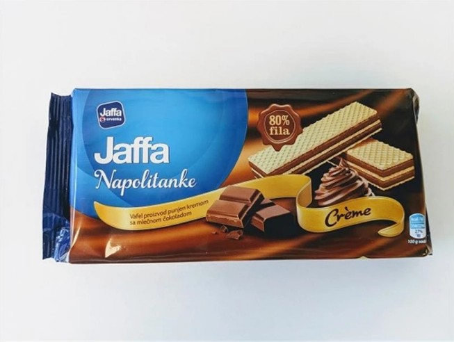 Jaffa Napolitanke crema 187gr "JAFFA"