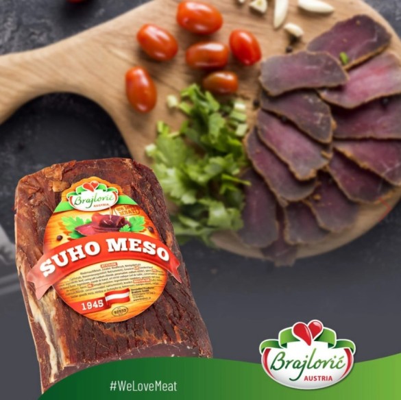 CARNE SECA (con ajo) DE VACUNO / TERNERA"BRAJLOVIC"