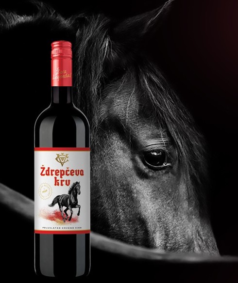 Vino Tinto "Zdrepceva krv" "Coka"  11% - 0.75L