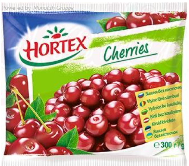 Cerezas  "HORTEX" 300gr