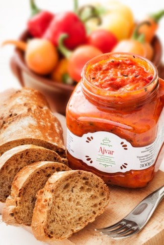 Ajvar Suave Casero "BAKINA TAJNA" 550gr
