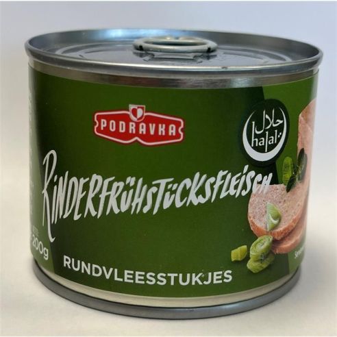 Carne de Ternera (Res) HALAL  "Podravka"  200gr