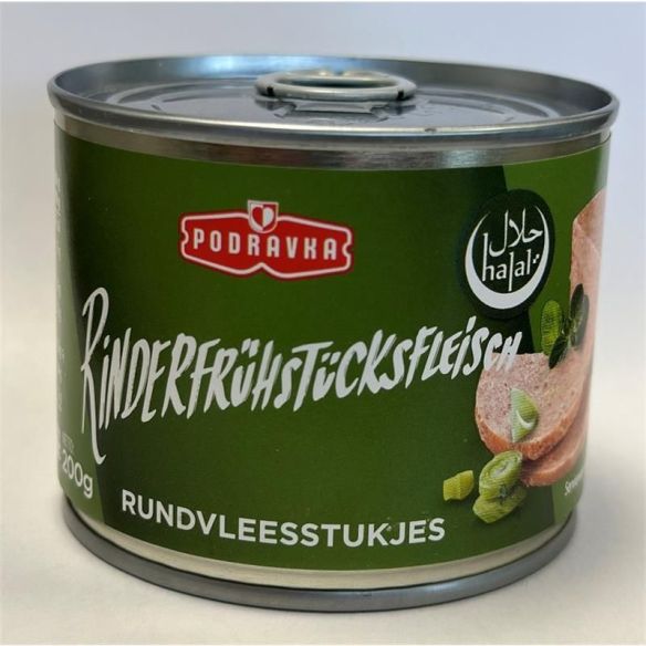 Carne de Ternera (Res) HALAL  "Podravka"  200gr