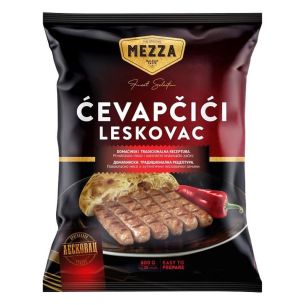 Ćevapi Ćevapcici de Leskovac  "MEZZA"   800gr CONGELADO