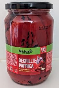 Pimiento rojo asado NATURA 680gr