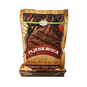 PLjESKAVICA (Hamburgesa de Balcanes)  "BRAJLOVIC"  798gr 6uds.x133gr CONGELADO