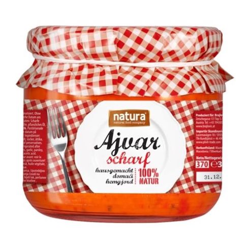 Ajvar Picante Casero 370gr "NATURA"