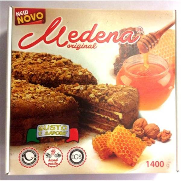 Tarta de miel y nueces 1400gr  CONGELADO