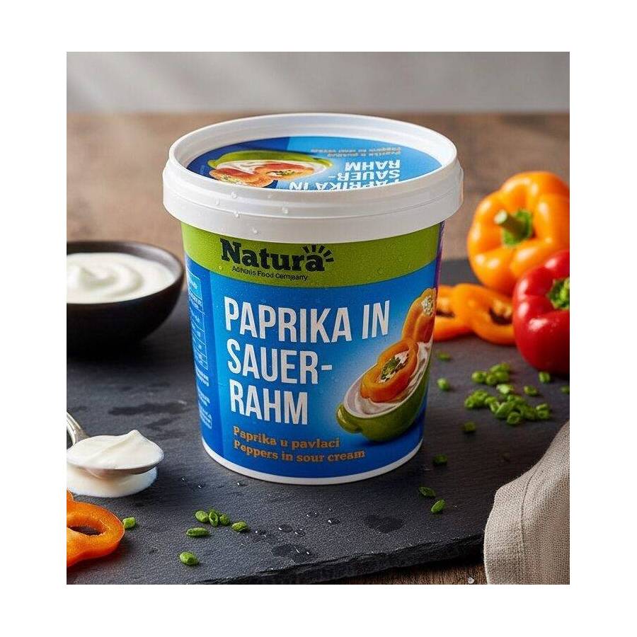 Pimientos en pavlaka  700gr de Travnik "Natura"