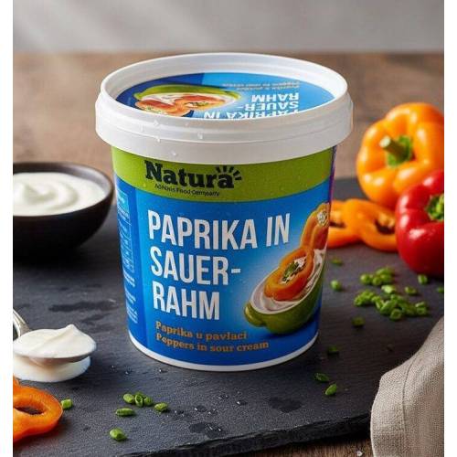 Pimientos en pavlaka  700gr de Travnik "Natura"