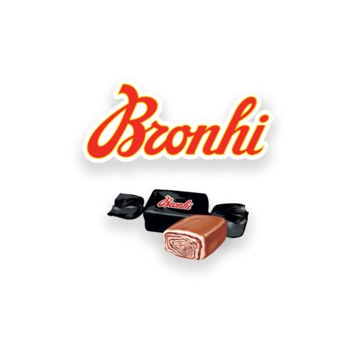 BRONHI 100gr "KRAŠ" caramelos