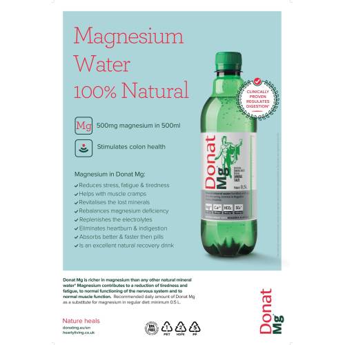 DONAT Mg 0,5L Agua Mineral Magnesio