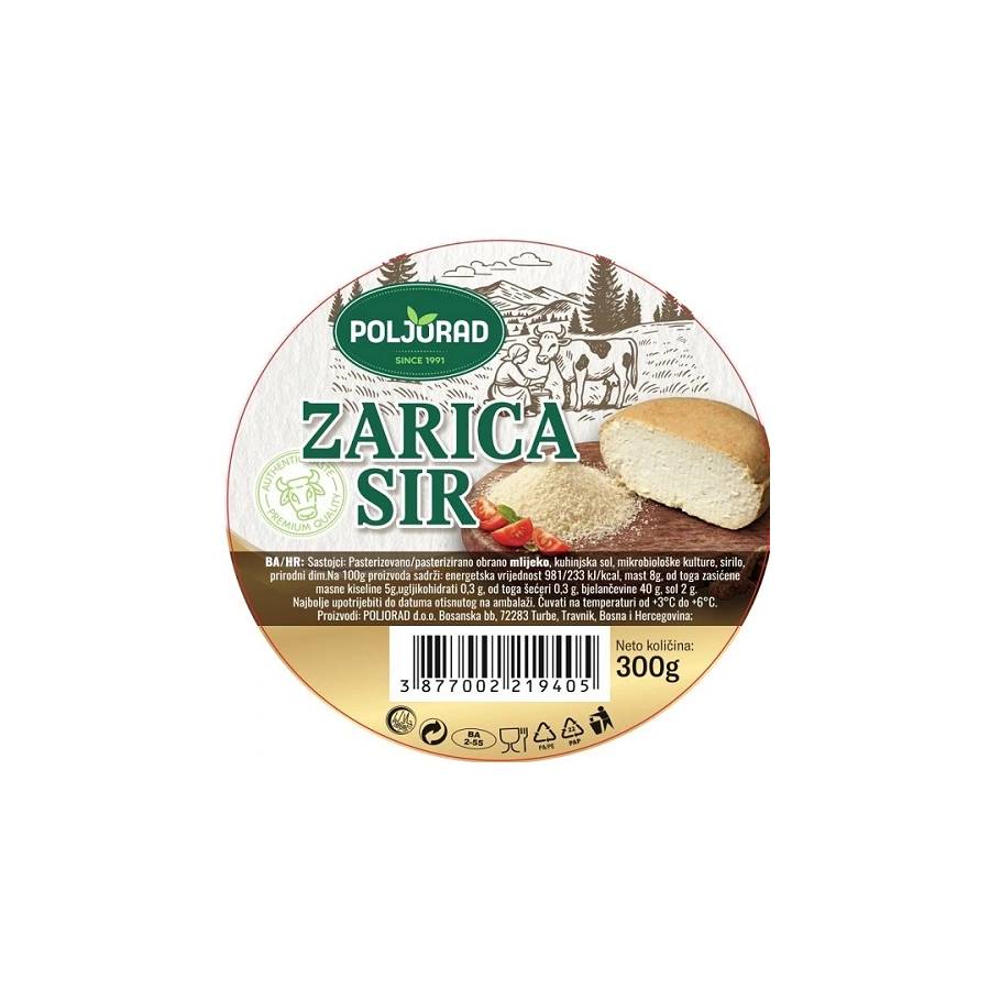 Queso Zarica "Poljorad 300gr