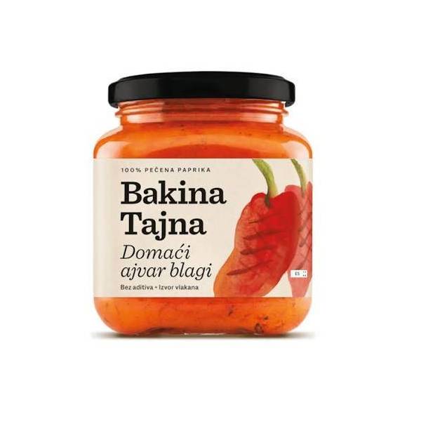 Ajvar Suave Casero "BAKINA TAJNA" 550gr
