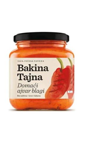 Ajvar Suave Casero "BAKINA TAJNA" 550gr