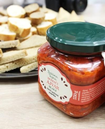 Ajvar Suave Casero "BAKINA TAJNA" 550gr