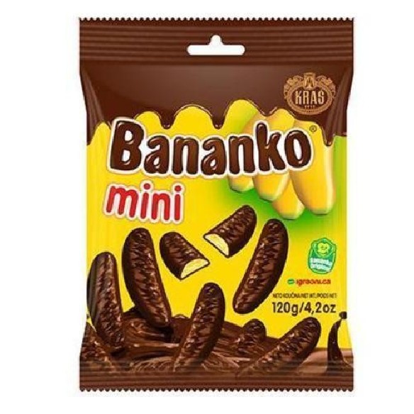 MINI BANANKO - Platanito con chocolate "KRAŠ"  120gr