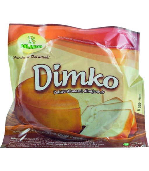 Queso ahumado DIMKO 400gr Queso ahumado DIMKO 400gr