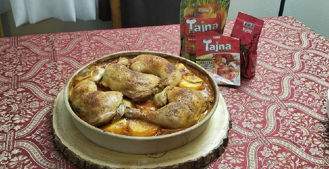 Mezcla de especies para POLLO ASADO  "TAJNA" VISPAK  40gr